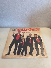 THE OLYMPICS DOIN' THE HULLY GULLY VINYL RECORD LP LINE RECORDS LLP 5178 GERMANY