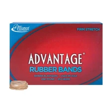 Alliance Rubber 26125 Advantage Rubber Bands Size #12, 1 lb Box Contains Appr...