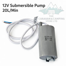 12V Submersible Fresh Water Pump 20LMin Caravan Camper Motorhome Whale Truma Fit