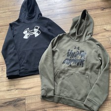 Under Armour Youth Boys Large Sweatshirts lot of 2 read description 