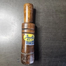 # 194, Faulks Duck Call WA-11 Game Call Vintage Twice International Champ