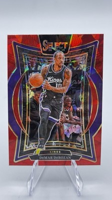 2024-25 Panini Select - Concourse DeMar DeRozan #33 Red Cracked Ice Prizm