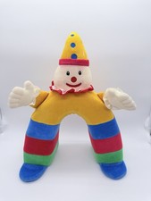 BRIO Sweden Freddie The Train Clown Bridge Colorful Stuffed Plush Toy Doll 12"