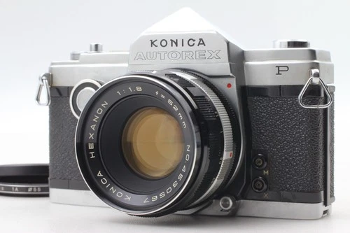 [MINT] Konica Autorex P SLR 35mm Film Camera Hexanon 52mm f/1.8 Japan #K4235