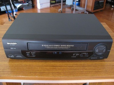 Sharp VC-H992U Video Cassette Recorder Tested Working Condition No Remote