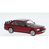 Mercedes 190 E 2.3 16V 1984 Red 1:43 Ixo Model Auto Stradali -D- Neues Modell