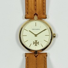 Tory Burch TBW2041 Kira White Dial Brown Leather Band Women s Watch