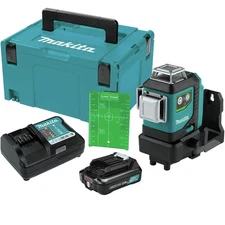 Makita SK700GDNAJ 12V max CXT Self-Level 360deg 3-Plane Green Laser Kit (2Ah)New
