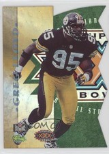 1996 Classic NFL Experience Super Bowl XXX Die-Cuts Greg Lloyd #3A 0q3