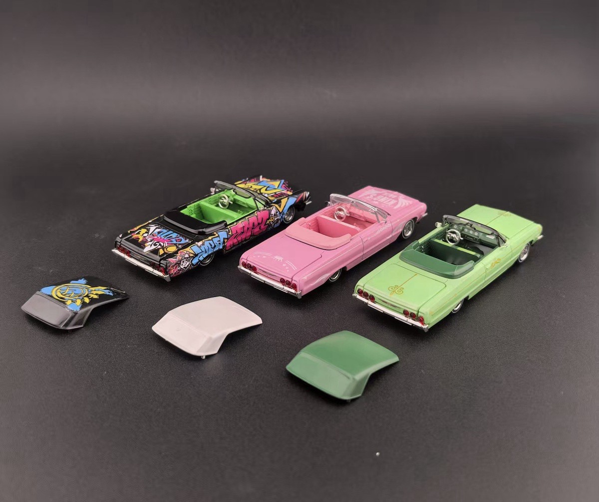 FW 1:64 Impala Lowrider Openable Convertible Adjustable Chassis