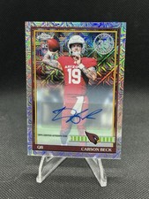 Carson Beck 2026 Topps Football Rookie Silver Pack Mojo Auto Cardinals