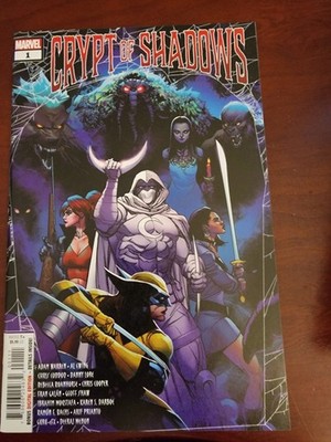 Crypt of Shadows 1 NM 2022 Marvel One-Shot Yu Cover Moon Knight Werewolf Morbius