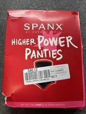 SPANX sculpt Seamless Power High-Waisted Brief Black XL Black 2746