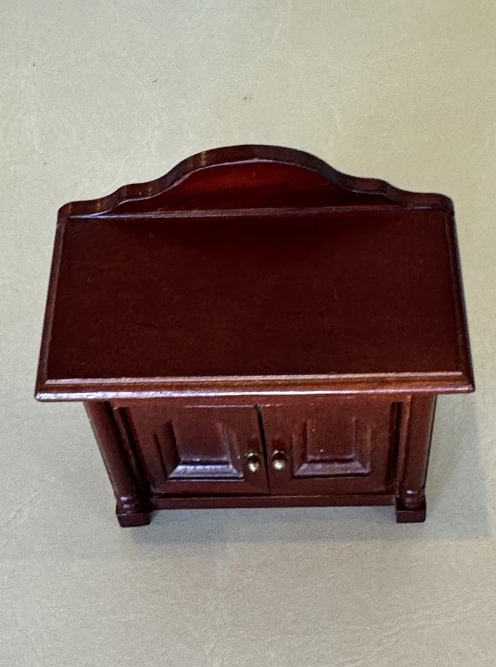 Fantástico gabinete vintage M./Bespaq con cajón casa de muñecas miniatura 1:12 muebles Foto 2 de 4