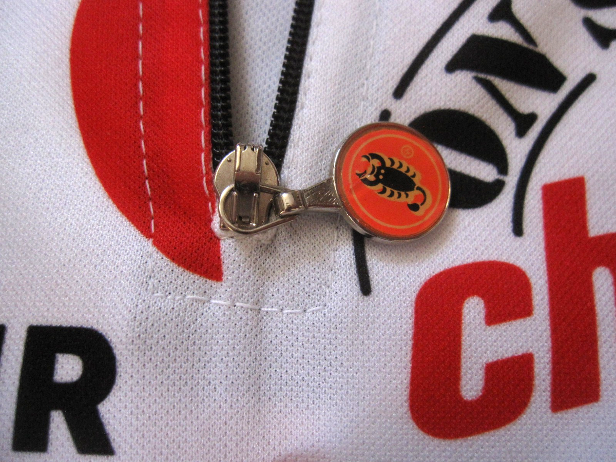 VINTAGE CLASSIC CASTELLI ITALIA CYCLING JERSEY | Tour de France 1995 Half Zip, Men's Fashion