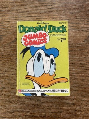 GERMAN language/Donald Duck Band 9 Jumbo-Comics Micky Maus Walt Disney