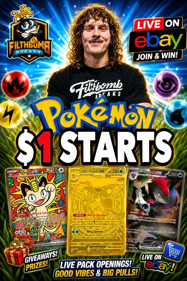 $1 START ENERGY BREAKS, SPC's, UPC's, & ETB's w/OgreRips