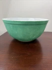 Vintage Pyrex Mixing Nesting Bowl #403 Primary Color Green 2 1/2 Quart 8.5" dia