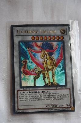 Yu-Gi-Oh! Lightning Tricorn Trading Card  