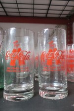Set di 9 bicchieri da cocktail Coca Cola Label 100 anni anniversario 16,3 oz