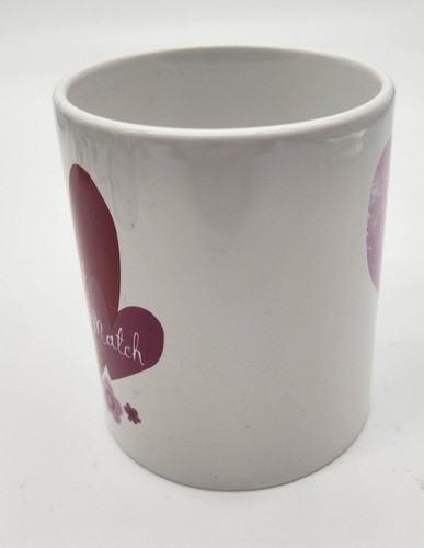 Taza de café Minnie & Mickey Mouse Disney Perfect Match Love Hearts - Imagen 2 de 6