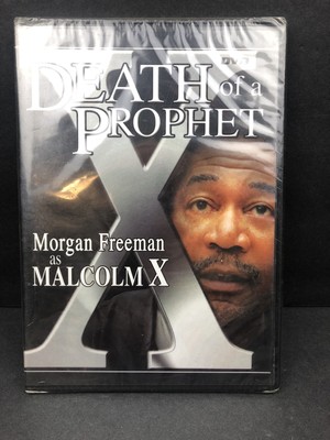 Death Of A Prophet [Slim Case] DVD Morgan Freeman as Malcolm X - New Sealed