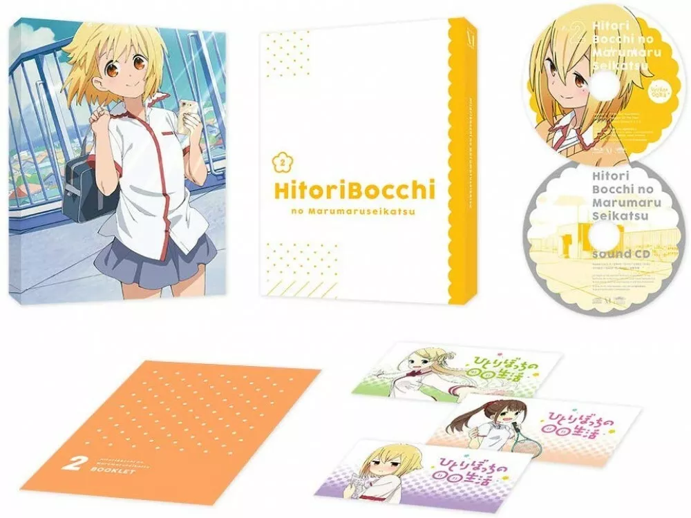 New Hitori Bocchi no Marumaru Seikatsu Vol.2 Blu-ray Soundtrack CD Booklet  Japan