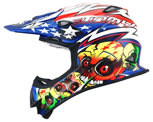 Suomy MX Jump Helmet Kubik Medium - Picture 2 of 9