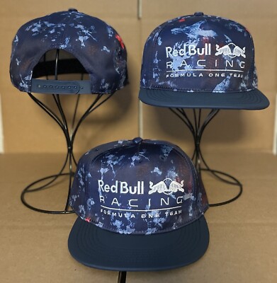 Unisex SnapBack Hat RB Racing F 1 Team Flat Brim Blue | eBay