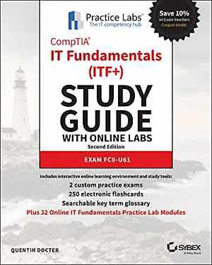 CompTIA IT Fundamentals (ITF+) - Paperback, by Docter Quentin - Acceptable n