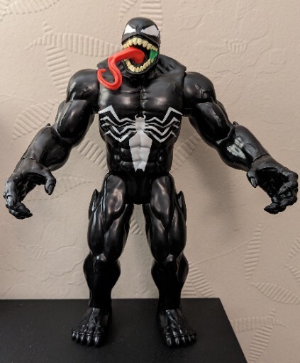 ToyBiz/VENOM·12inch DELUXE ACTION FIGURE Toy Biz Marvel 12” Venom Deluxe Action Figure (2005) | eBay