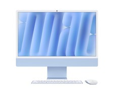 24" APPLE iMAC M4 1TB SSD 32GB RAM 10-CORE CPU 10-CORE GPU BLUE NANO-TEXTURE