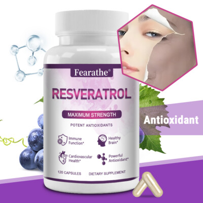 Trans-Resveratrol 700 Mg + Japanese Knotweed - Rich In Powerful Antioxidants