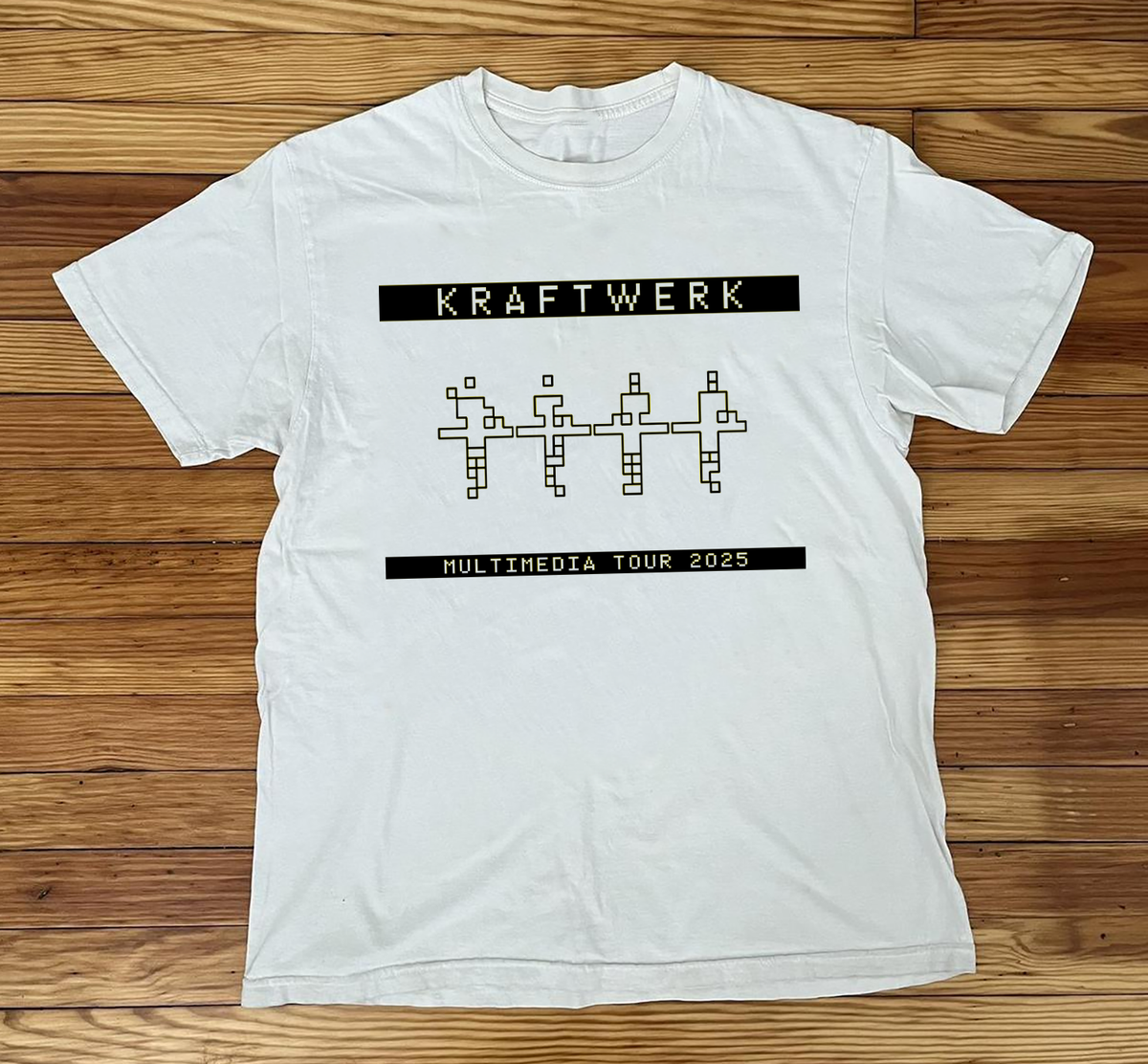 KRAFTWERK MULTIMEDIA TOUR 2025 - 50 YEARS OF AUTOBAHN White