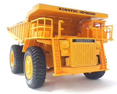 ミニカー Komatsu Dump Truck HD1200M Diapet Japan 1:50 KOMATSU HEAVY DUMP TRUCK HD1200 M Construction