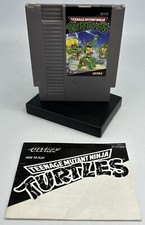 Teenage Mutant Ninja Turtles (Nintendo NES, 1990) Authentic Cart & Manual Tested
