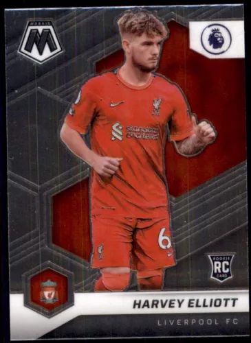 2021 Panini Mosaic Rookie Card Harvey Elliott Rookie #173