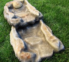 Garden Pond Waterfall sections -Rustic Stone Effect Waterfall 19 Handmade in UK