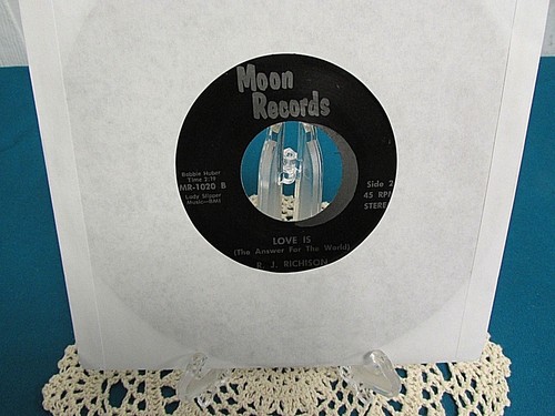 R.J. RICHISON : Rags Upon My Shoulders, Love Is The Answer 45 RPM #MR-1029 Q33 - Picture 4 of 4