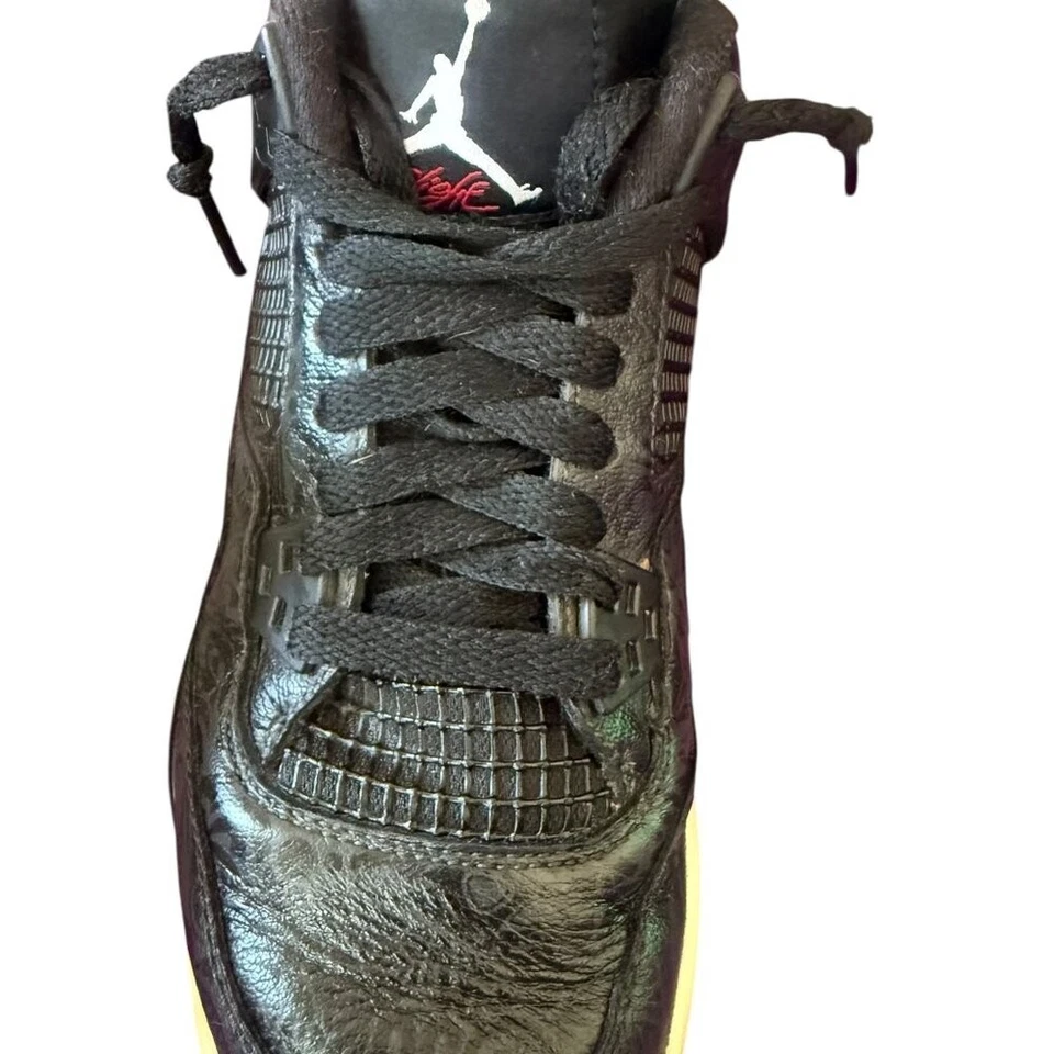 Nike Jordan 4 Retro Laser, 30th Anniversary 2019, Y7 - Image 2 of 4