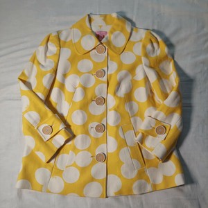 yellow swing coat