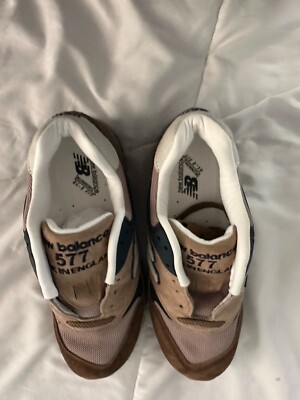 New Balance 577 Made in England Sand Navy Size 6 New Without Box