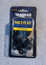 YakGear Pad Eye Kit - 5 Pack With Hardware - Kayak Canoe Boat