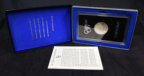 1883-CC Morgan Dollar - GSA Hard Pack Numbered CoA -  Ch BU (#59906-L)