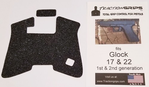 Talon Grips Adhesive Grip Textured Black Rubber, Fits Glock 4243 Ev04r