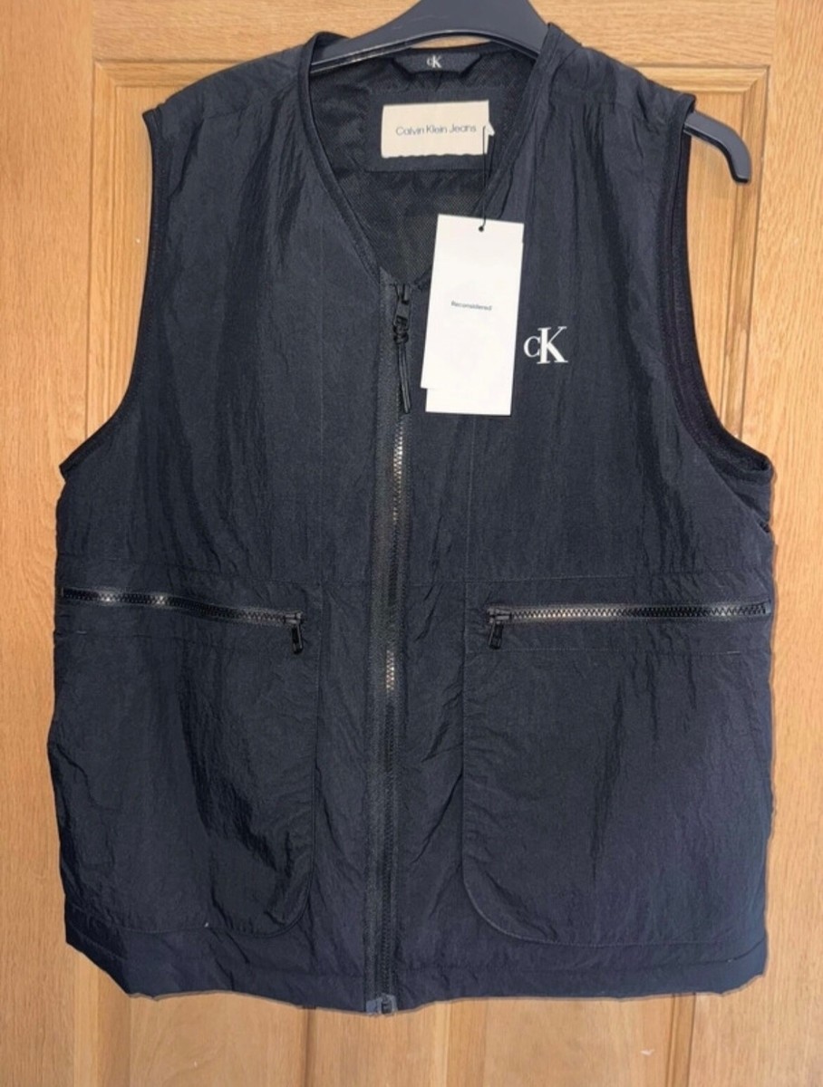 Mens Calvin Klein Utility Vest/Gilet Brand New with tags Size