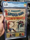 Amazing Spider-Man #13 CGC 3.0 First Mysterio Appearance 1st ASM 1964