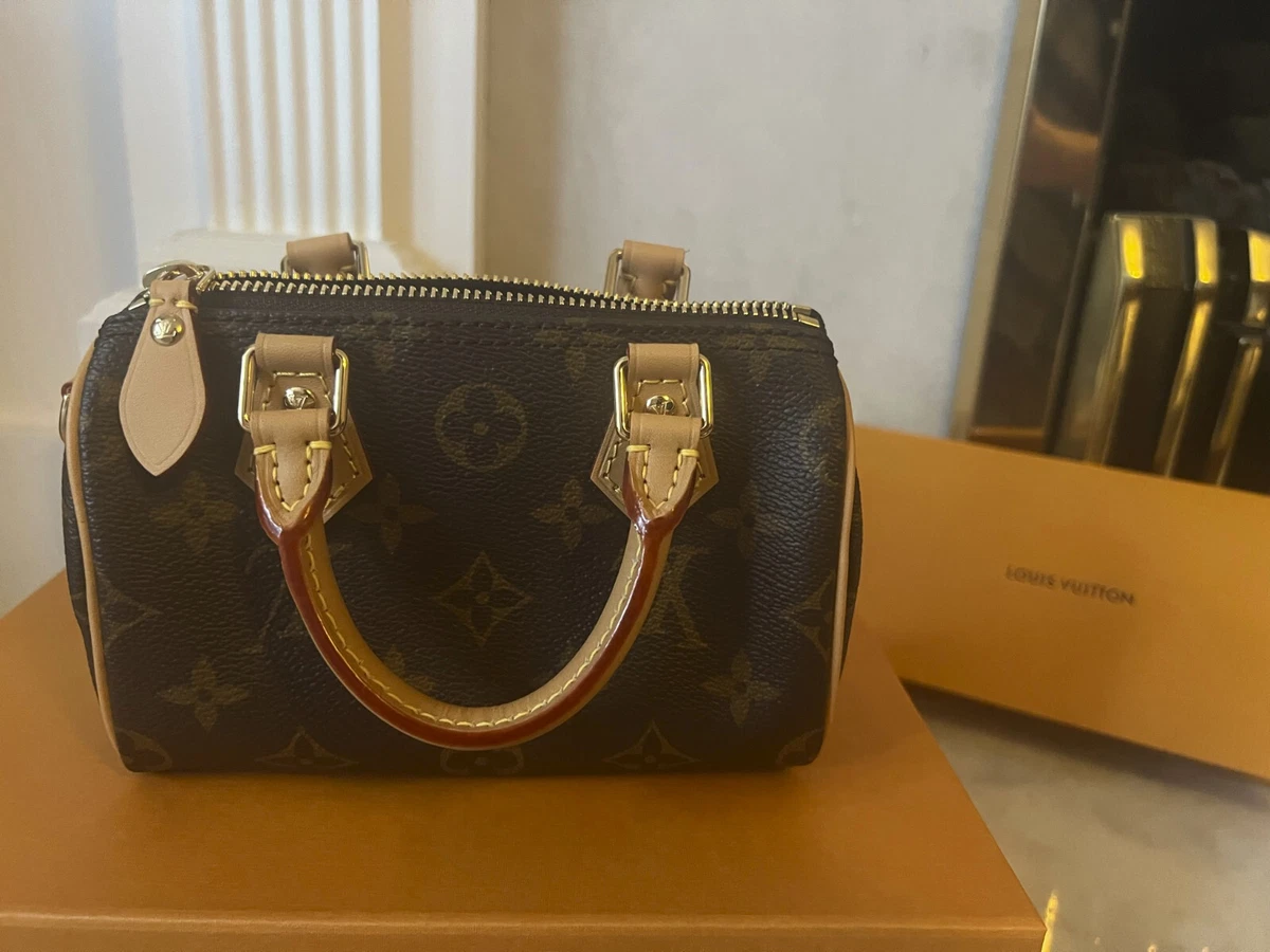 louis vuitton monogram nano speedy