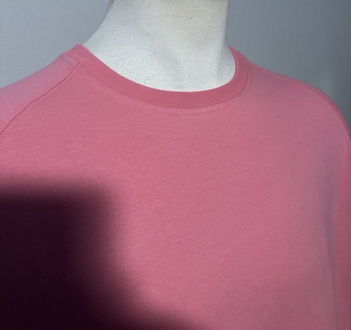 NUEVA Sudadera de Golf Holderness & Bourne Para Hombre XL Rosa Cuello Redondo The Smith Rosa - Imagen 4 de 10