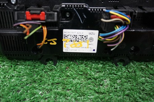 2017 VOLKSWAGEN GOLF AC Control OEM 5GM 907 426 C - Picture 4 of 5